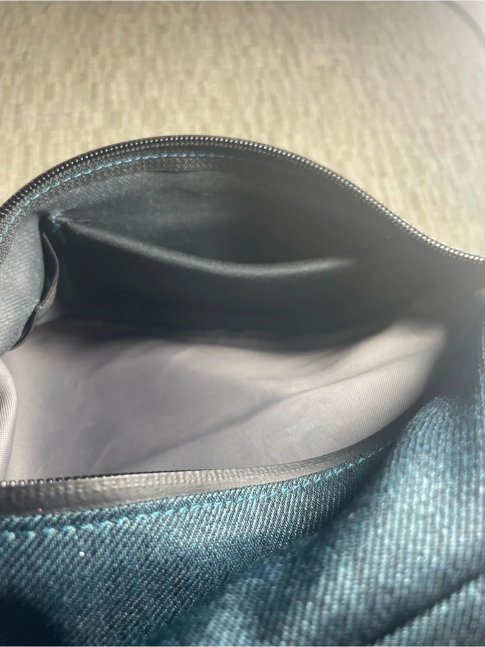 The North Face Navy Blue & Black Roll Top Messenger Bag Laptop Backpack
